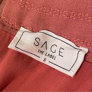 SAGE•The‎ Label•Rayon•Lined•Ruffle•Mini•Skirt•Sz Small